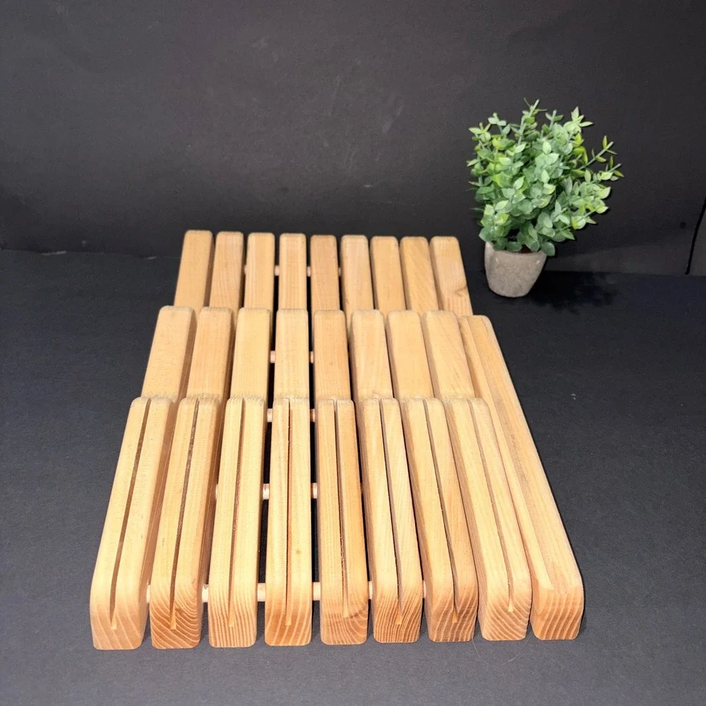 J.K. Adam's Co 15 Slots & 1 Honing Slot In-Drawer Solid Wood Knife Block Holder